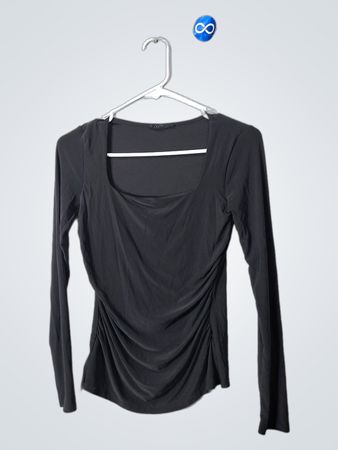 Black Long Sleeve Top