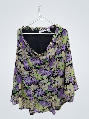 Sag Harbor Floral Blouse