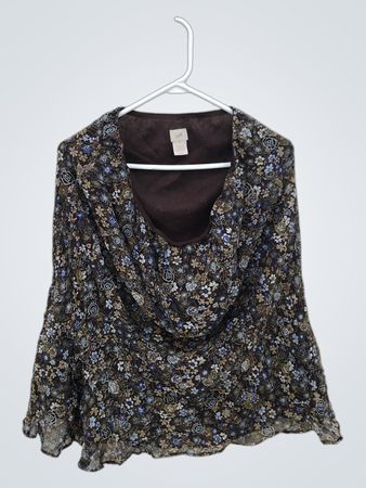 J.Jill Floral Blouse