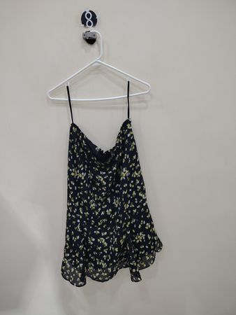 Black Floral Top