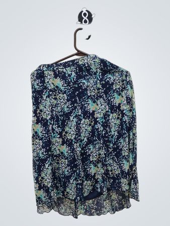 Notations Floral Blouse