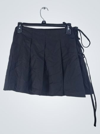 Black Pleated Skirt