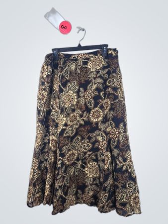 Floral Pattern Skirt
