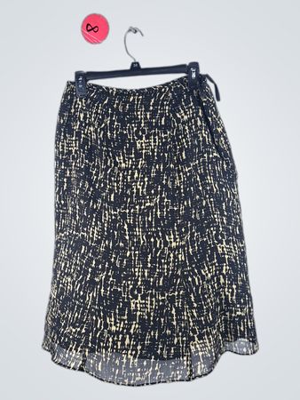 Suit Studio Black and Beige Skirt