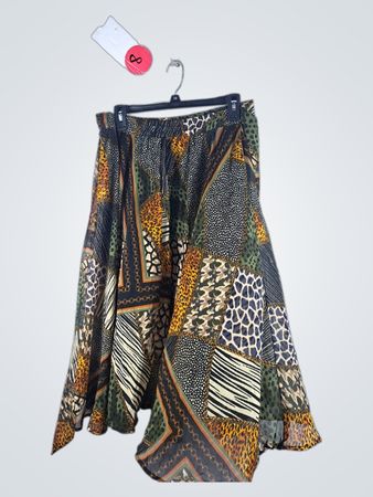 Animal Print Skirt