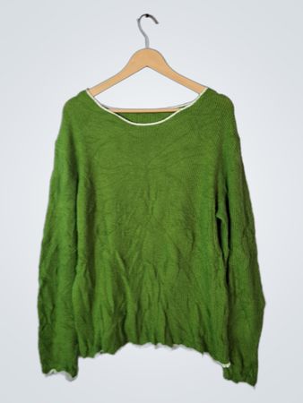 Green Long-Sleeve Sweater