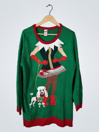 Holiday Time Christmas Elf Sweater