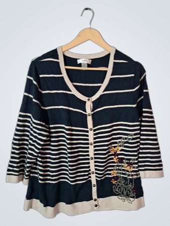 Striped Cardigan