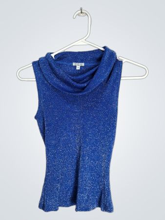 Blue Sparkly Top