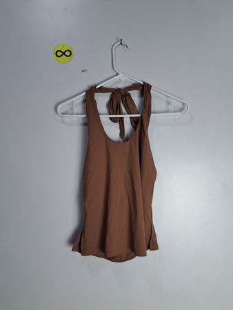 Brown Halter Cami Top