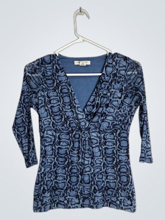 Liz Claiborne Petite Blue Top