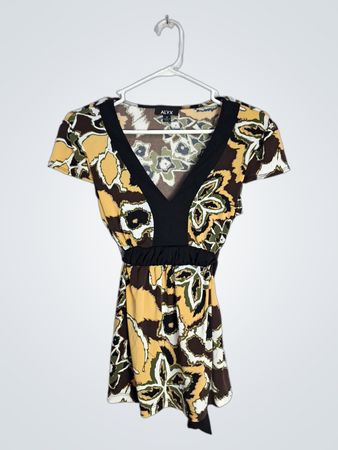 ALYX Floral Short Sleeve Dress