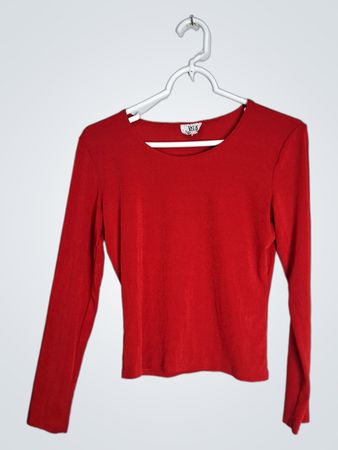 Red Long-Sleeve Shirt
