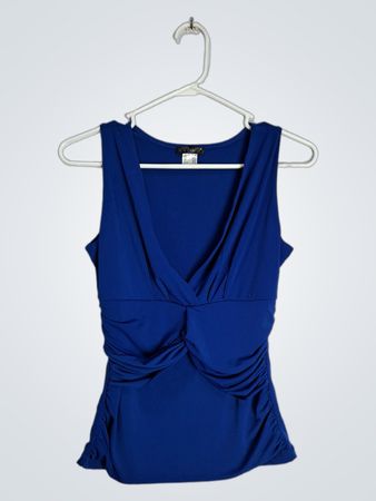 Venus Blue Sleeveless Top