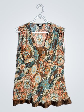 Studio 1940 Floral Sleeveless Top