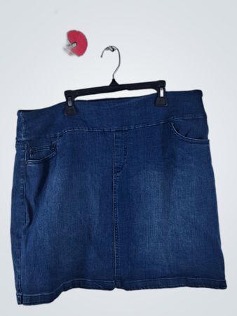 Blue Denim Skirt