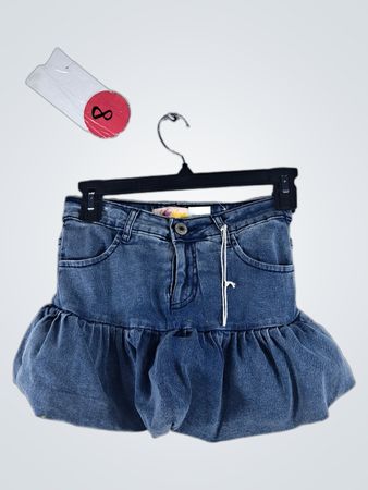Lilac Sunset Denim Skirt