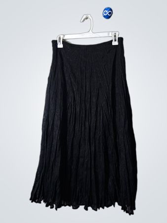Black Pleated Skirt