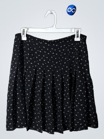 Ralph Lauren Black Polka Dot Skirt