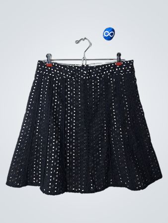 Black Polka Dot Skirt