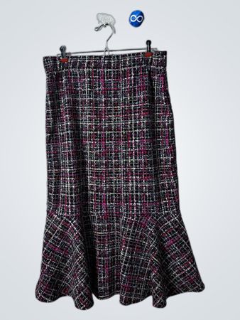 Messini Plaid Skirt