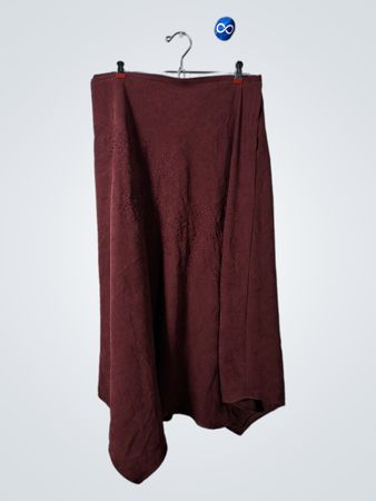 Plaza South Maroon Skirt