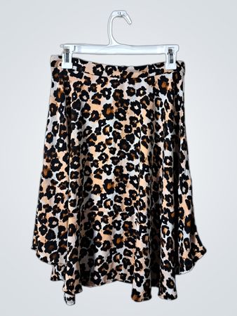 Leopard Print Skirt
