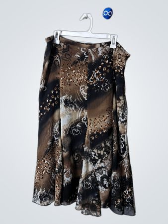 Gerry Weber Floral Chiffon Skirt