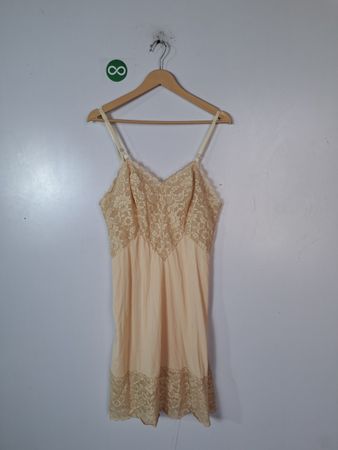 Peach Lace Chemise