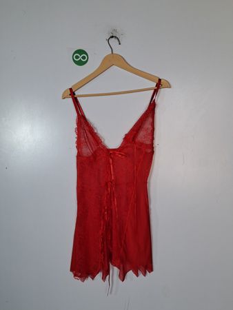 Unbranded Red Lace Babydoll Lingerie