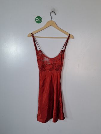 Red Lace Chemise