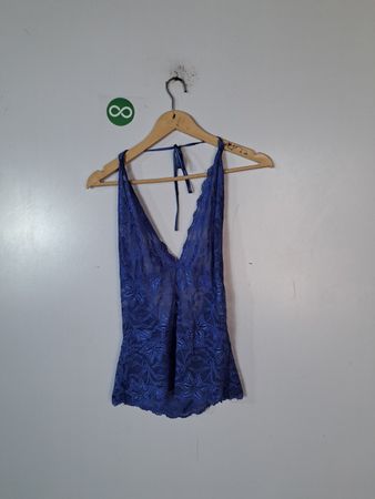 Blue Lace Chemise
