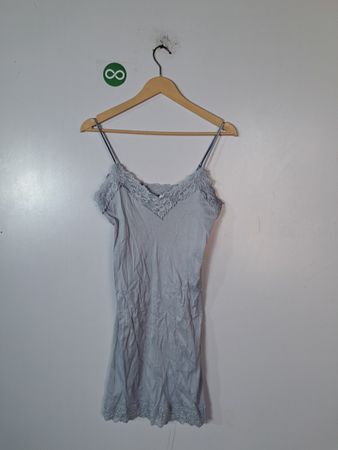 Gray Lace Trim Camisole