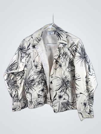 INTERNATIONAL Floral Pattern Jacket