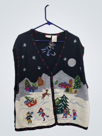 Bobbie Brooks Women's Skating Scene Vest