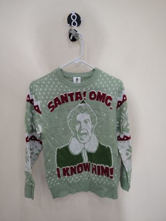 Santa OMC I Know Him Christmas Sweater