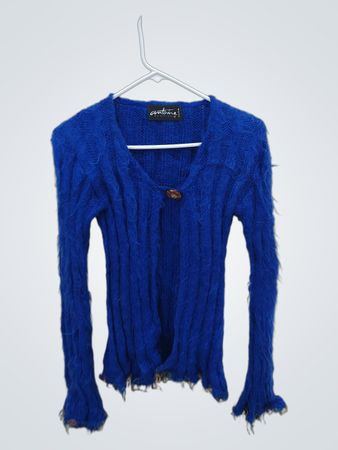 Blue Knit Sweater