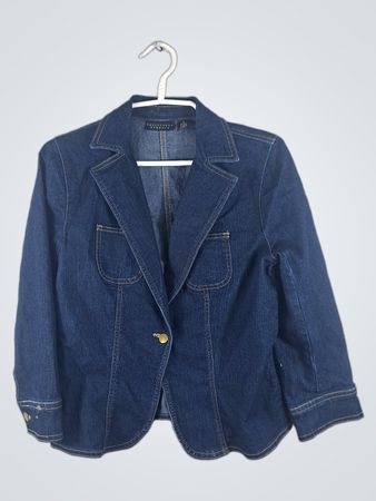 apostrophe Stretch Denim Jacket