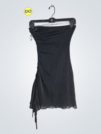 Black Strapless Dress