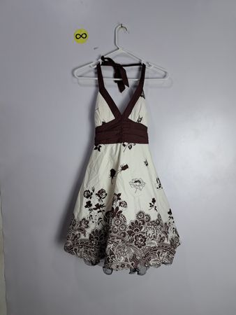 White Floral Dress