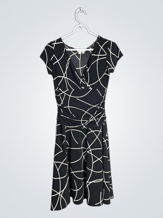 Black and White Dress