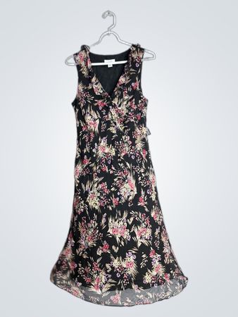 LOFT Floral Wrap Dress