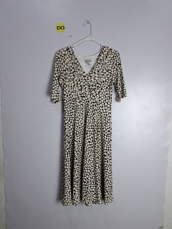 Robbie Bee Polka Dot Midi Dress