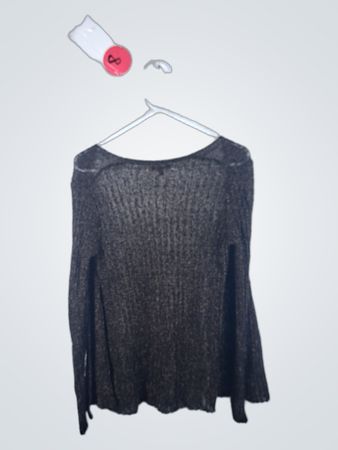 Gray Knit Sweater