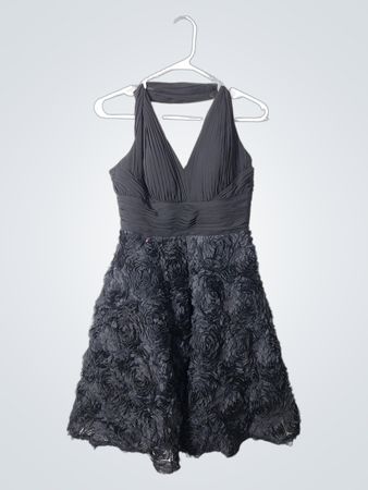aidan Black Dress