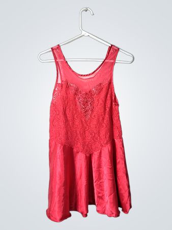 Pink Lace Dress