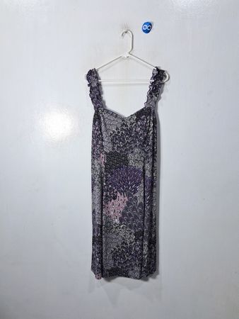 Dressbarn Printed Sleeveless Mini Dress