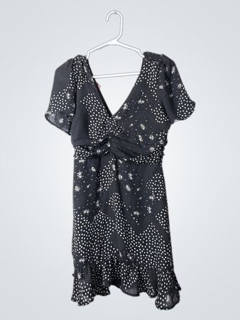 Black Polka Dot Dress