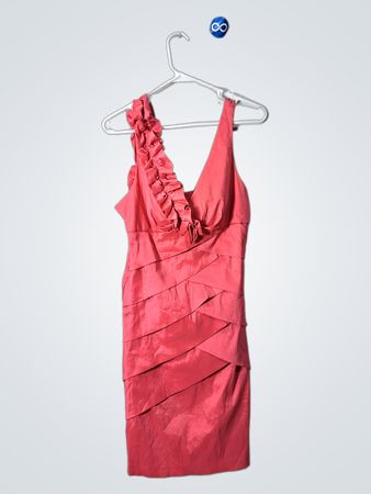 Pink Ruffled Dress