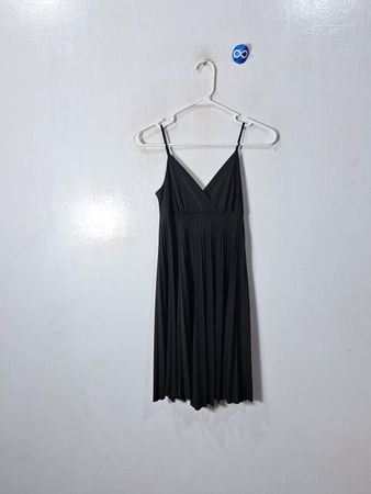 Soprano Black Pleated Dress